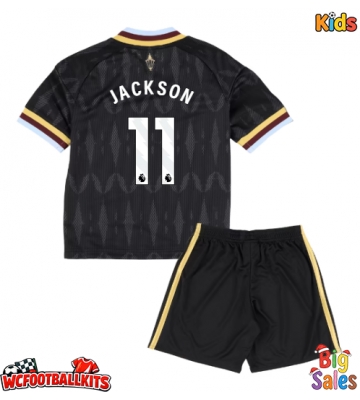 Aston Villa Nicolas Jackson #11 Replica Away Stadium Kit for Kids 2026-27 Short Sleeve (+ pants)